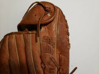 Vintage WILSON A2655 Dave Righetti FIELDMASTER Baseball Glove Right Thrower EUC 3