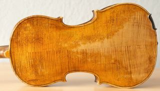 Old Violin 4/4 Geige Viola Cello Fiddle Label Caspard Assalone