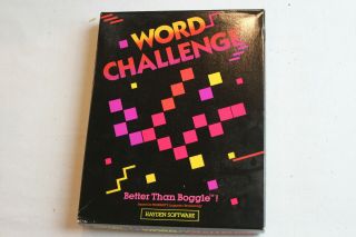 Word Challenge By Hayden Software Ibm - Vintage Boggle - Like Pc Game