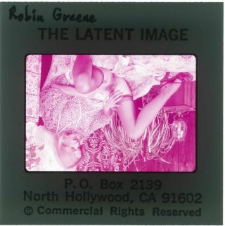 Nude 35mm transparency slide ROBIN GREENE The Latent Image 1970s vintage (2) 3