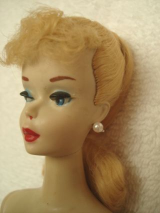 Vintage 3 Blond ponytail Barbie 2