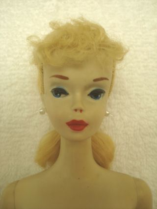 Vintage 3 Blond ponytail Barbie 3
