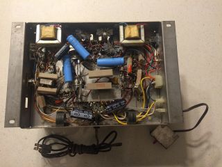 Vintage Rca Victor Stereo Amplifier From Vjt - 77 Console