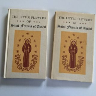 The Little Flowers Of Saint Francis Of Assisi 1964 Peter Pauper Press Dj