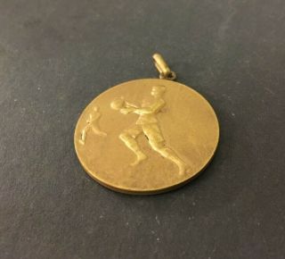 Vintage Waregem Rugby Festival Medal - Belgium - 1958