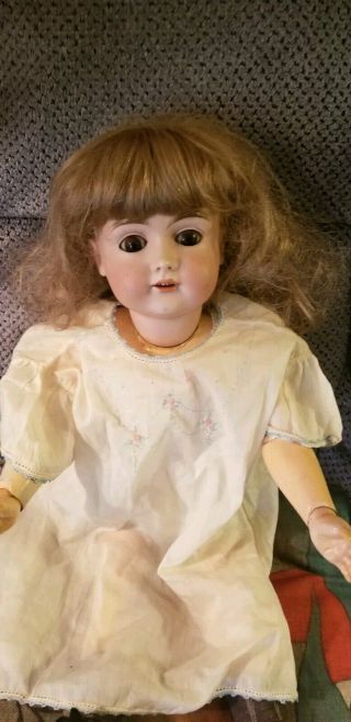 Antique German Bisque Doll From Germany,  I Beleive It 