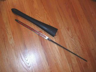 S033 Japanese Samurai Sword: Sukemune Oh - Mi Yari Long Spear Blade And Saya