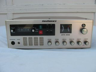 Vintage Gemtronics Gtx 3000 23 Channel Cb Radio Transceiver