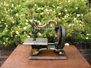 Antique 1870s Agenoria Maxfield Sewing Machine