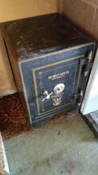 ANTIQUE HALL ' S FLOOR SAFE - FOR LOCAL 3