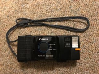 Vintage Canon Snappy 20 Point & Shoot 35mm Film Camera - And