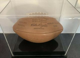Rare Green Bay Packers 1965 Championship Team Signed Football - Starr,  Lombardi