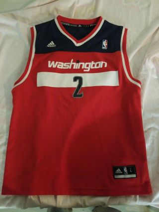 John Wall Washington Wizards Adidas Jersey Youth Large Red Nba Basketball
