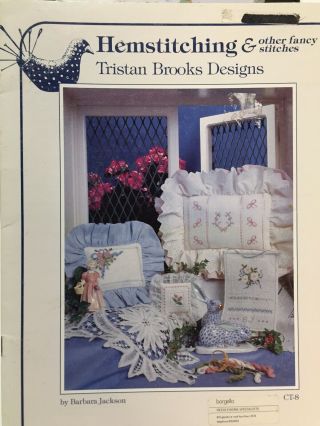 Rare Vintage 1980s Tristan Brook Designs: Hemstitching & Other Fancy Stitches