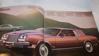 1979 BUICK SALES BROCHURE LeSABRE ELECTRA RIVIERA full line GM advertising 3