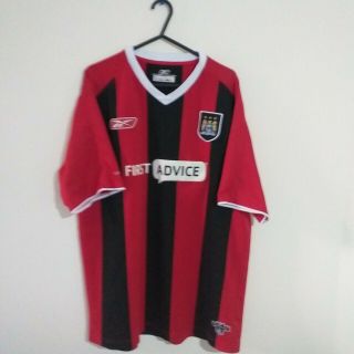 Vintage Manchester City 2003 2004 Away Shirt Size: Xl/l