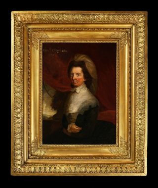 FINE 18th Century Portrait of a Lady | Old Oil Painting in Antique Gilt Frame 2