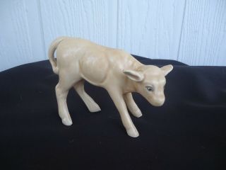 Vintage Sylvac Cow Calf Figurine