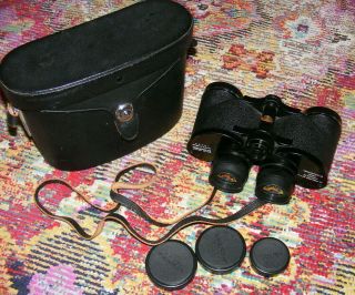 Asahi Pentax 7x35 Prism Binoculars Japan Made Wide Field 11 Vintage