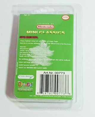 Vintage 1998 Nintendo Mini Classics Mario Bros.  Keychain Game 2