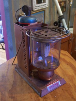 Rare Vintage Adams 3 In 1 Sports Lantern - Propane Gas - Cooks - Heats - Lights