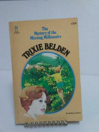 Trixie Belden The Mystery Of The Missing Millionaire 34 Series Kathryn Kenny