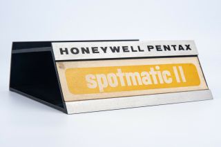 Vintage Honeywell Pentax Spotmatic Ii 35mm Metal Camera Store Display Stand V11
