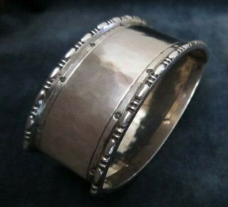 Liberty & Co Solid Silver Napkin Ring - 1930