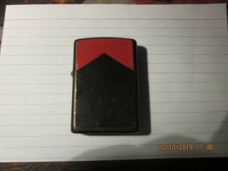 1994 Vintage Zippo Marlboro Red Roof Top Black Matte Lighter