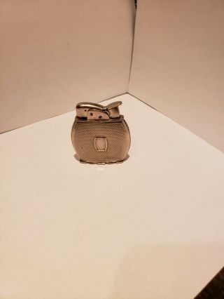 Vintage Evans Oval Spitfire Pocket Lighter Shape
