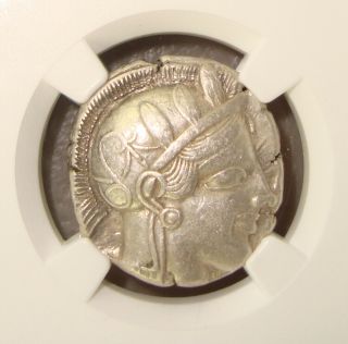 440 - 404 Bc Attica,  Athens Ancient Greek Silver Tetradrachm Ngc Xf Full Crest