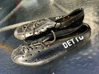Detto Vintage Cycling Shoes Size 43 Eroica