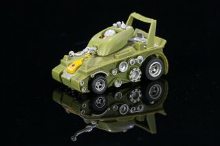 Vintage Aurora Afx Magnatraction Peace Tank Ho Slot Car