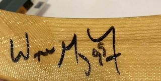 Autographed/signed Wayne Gretzky Hespeler Hockey Stick Upper Deck Authenticated