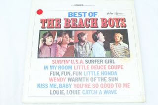 Best Of The Beach Boys Dt 2545 Vintage Vinyl Record 1966 Lp