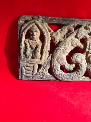 UNRESEARCHED ANCIENT NEAR EASTERN /LURISTAN BRONZE PANEL VERY INTERESTING 2
