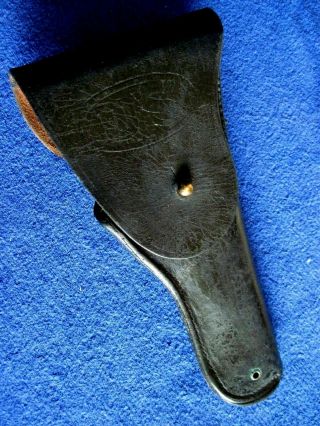 Vintage 1943 Wwii U.  S.  Graton & Knight Co.  Leather Military Holster