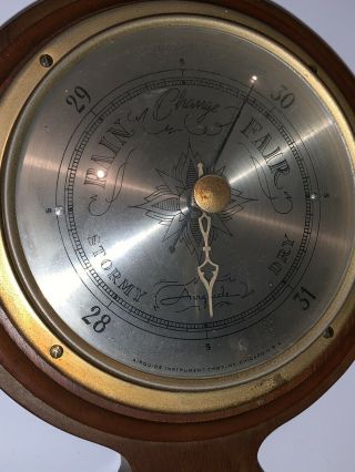 Vintage Airguide Banjo Weather Station,  Barometer / Thermometer / Hydrometer 2