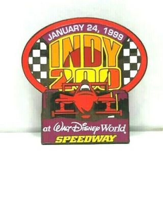 Walt Disney World Speedway Indy 200 Enamel Pin 1999 Nascar Racing