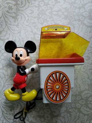 Vintage Vtg Disney Mickey Mouse Hot Air Popcorn Popper Maker Machine