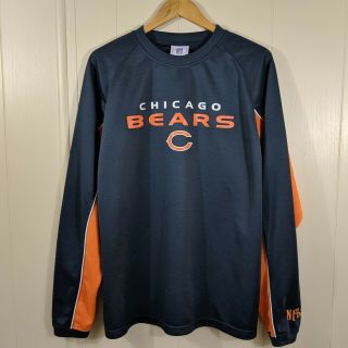 Chicago Bears Long Sleeve Shirt Mens Xxl Nfl Football