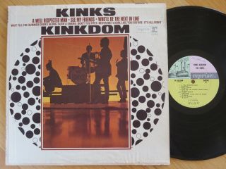 Rare Vintage Vinyl - The Kinks - Kinkdom - Reprise Records Mono R 6184