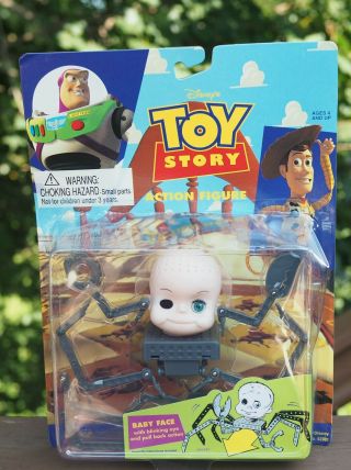 Disney Pixar Toy Story Baby Face Action Figure Thinkway Vintage