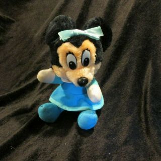 Vintage Disney Plush Toy Minnie Mouse A Christmas Carol