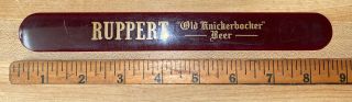 Vintage Ruppert " Old Knickerbocker " Beer Foam Scraper