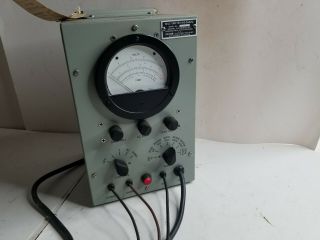Vintage Sentinel Electronics Inc.  ME - 26D/U Vaccum Tube Mulitmeter 2
