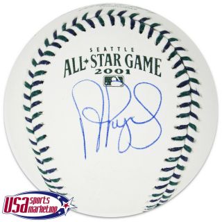 Albert Pujols Cardinals Autographed Signed 2001 All Star Game Baseball Jsa Auth
