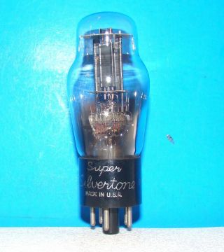 No 6j5g Silvertone Vintage Amplifier Audiost Shape Vacuum Tube Valve 6j5gt 6j5
