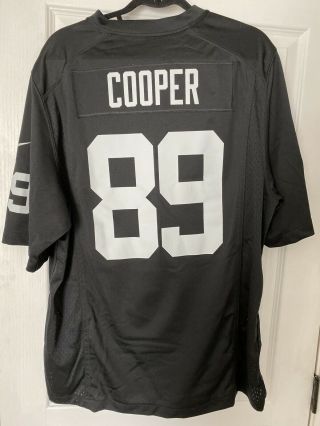 Mens Oakland Raiders Amari Cooper On - Field Jersey Size L