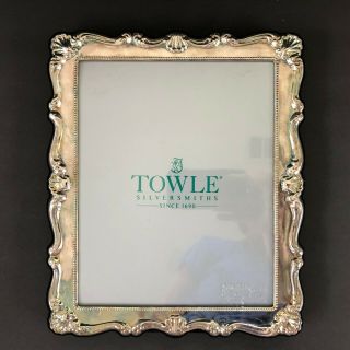 Towle Silversmith Silver Plated Frame Vintage 10 X 12 For 8 X 10 Photo
